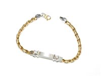 Pulsera Zancan Hombre in Oro Diamante 0.08 Ct ART4110 - ART4110